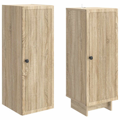 vidaXL Cabinet Set 2 pcs Sonoma Oak Engineered Wood