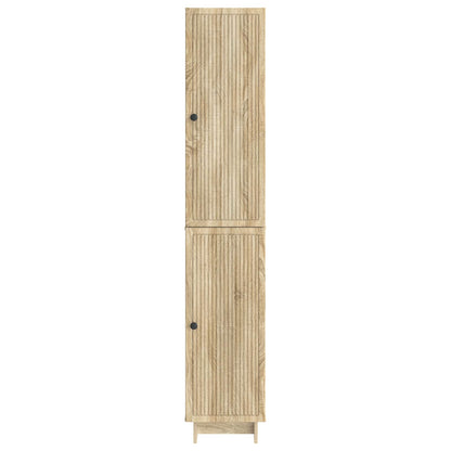 vidaXL Cabinet Set 2 pcs Sonoma Oak Engineered Wood