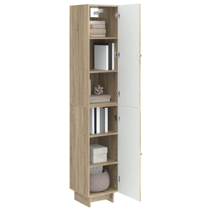 vidaXL Cabinet Set 2 pcs Sonoma Oak Engineered Wood