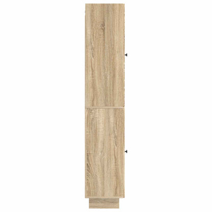 vidaXL Cabinet Set 2 pcs Sonoma Oak Engineered Wood