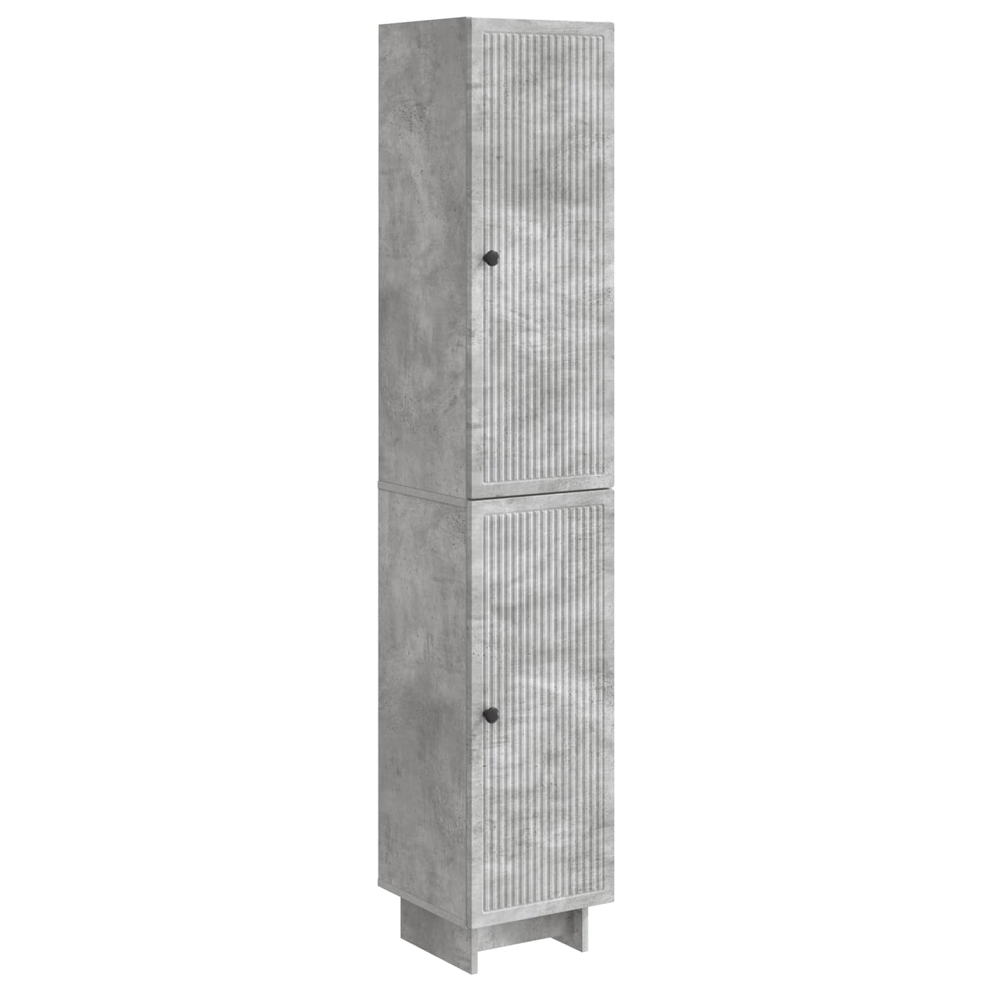 vidaXL Cabinet Set 2 pcs Concrete Grey Engineered Wood