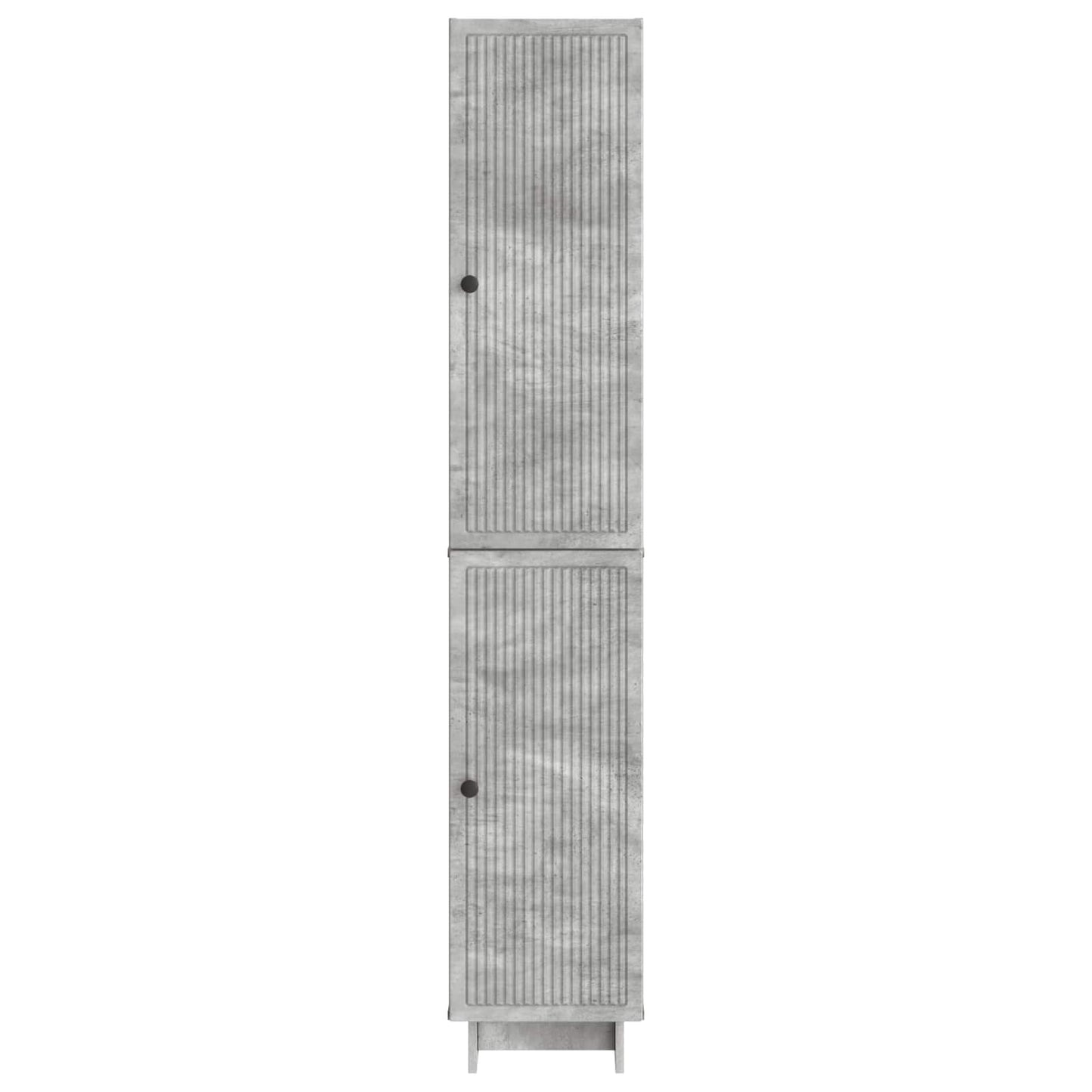 vidaXL Cabinet Set 2 pcs Concrete Grey Engineered Wood