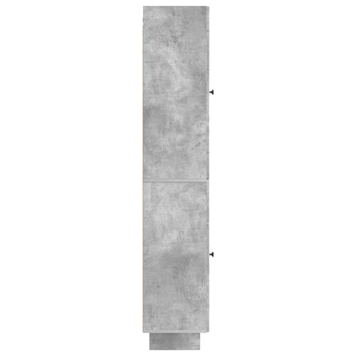 vidaXL Cabinet Set 2 pcs Concrete Grey Engineered Wood