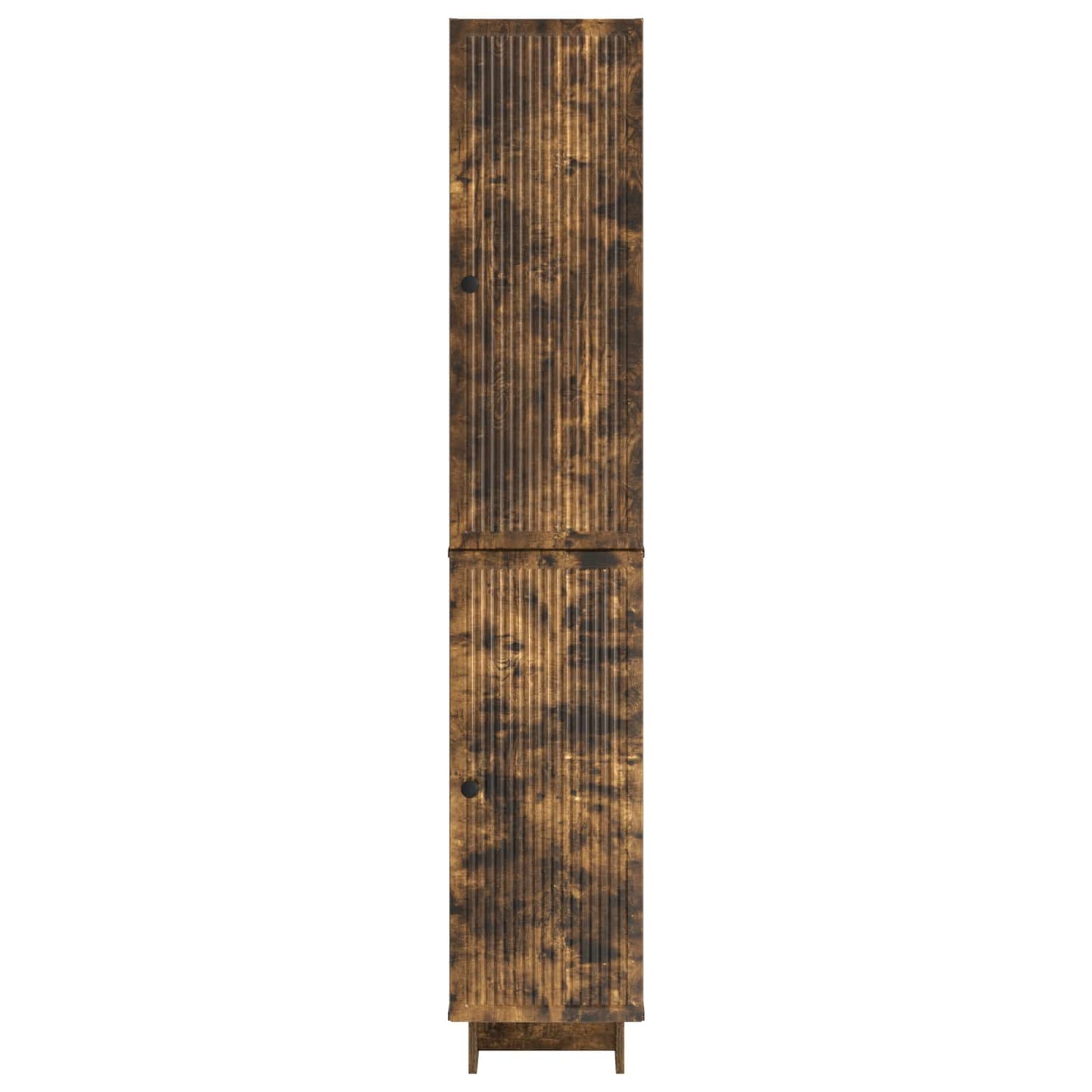 vidaXL Cabinet Set 2 pcs Smoked Oak 34.5 x 33 x 90 cm Engineered Wood