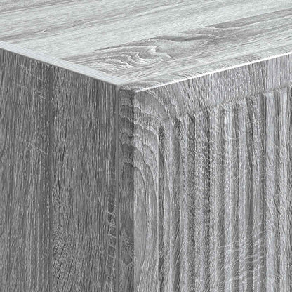 vidaXL Cabinet Set 2 pcs Grey Sonoma Engineered Wood