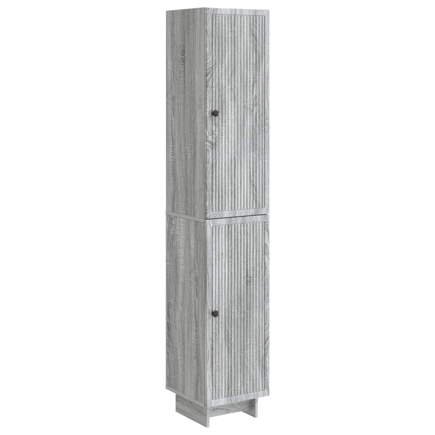 vidaXL Cabinet Set 2 pcs Grey Sonoma Engineered Wood