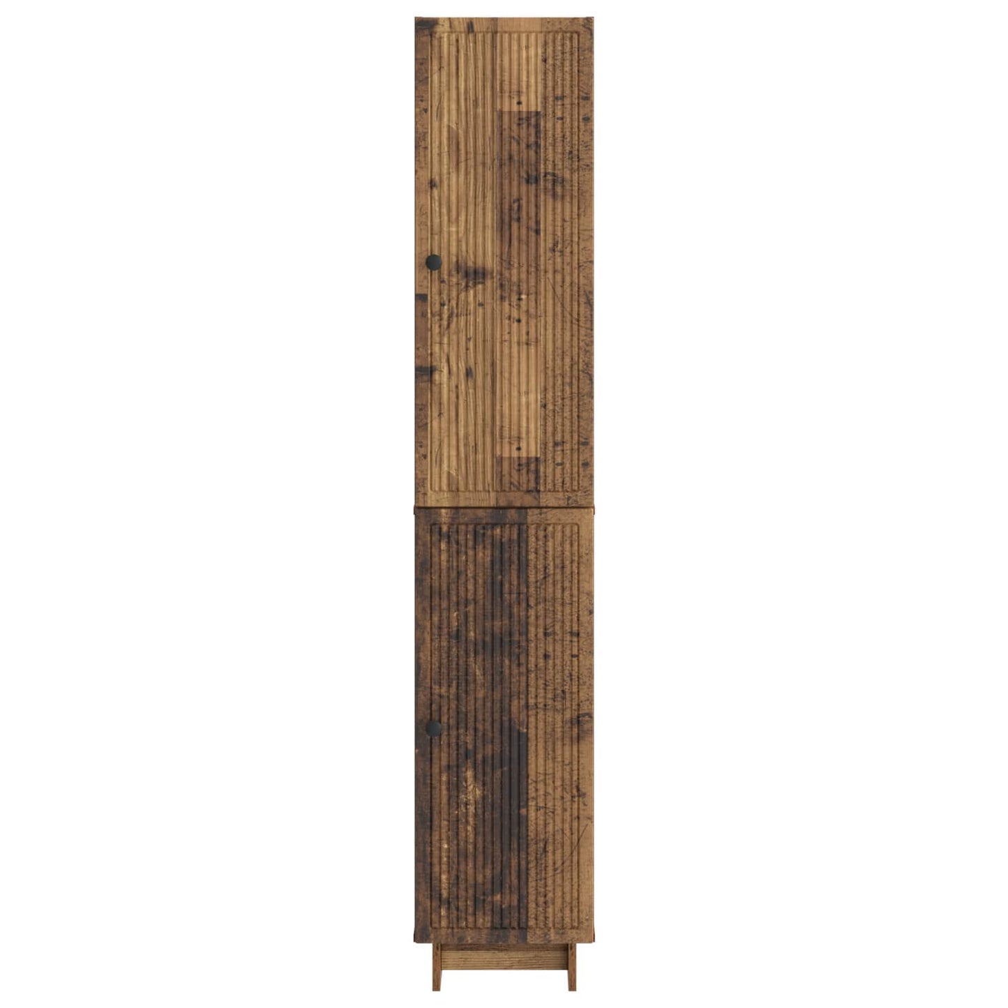vidaXL Cabinet Set 2 pcs Old Wood Engineered Wood