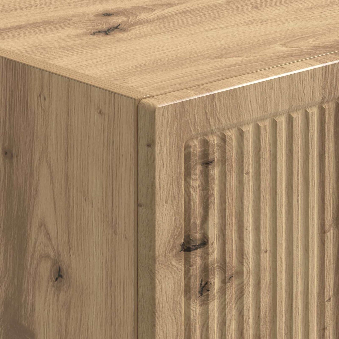 vidaXL Cabinet Set 2 pcs Artisan Oak Engineered Wood