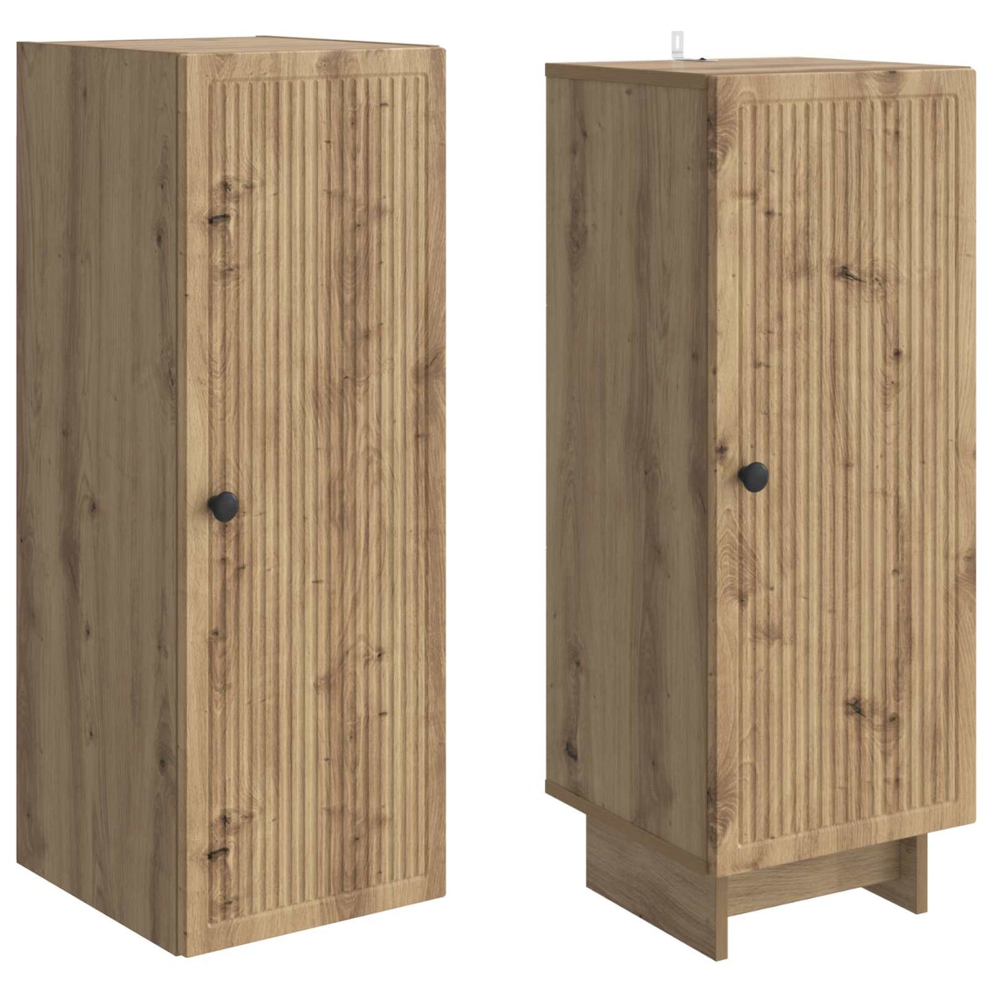 vidaXL Cabinet Set 2 pcs Artisan Oak Engineered Wood