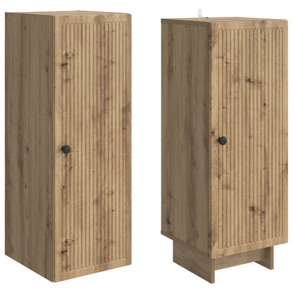 vidaXL Cabinet Set 2 pcs Artisan Oak Engineered Wood