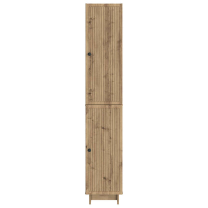 vidaXL Cabinet Set 2 pcs Artisan Oak Engineered Wood