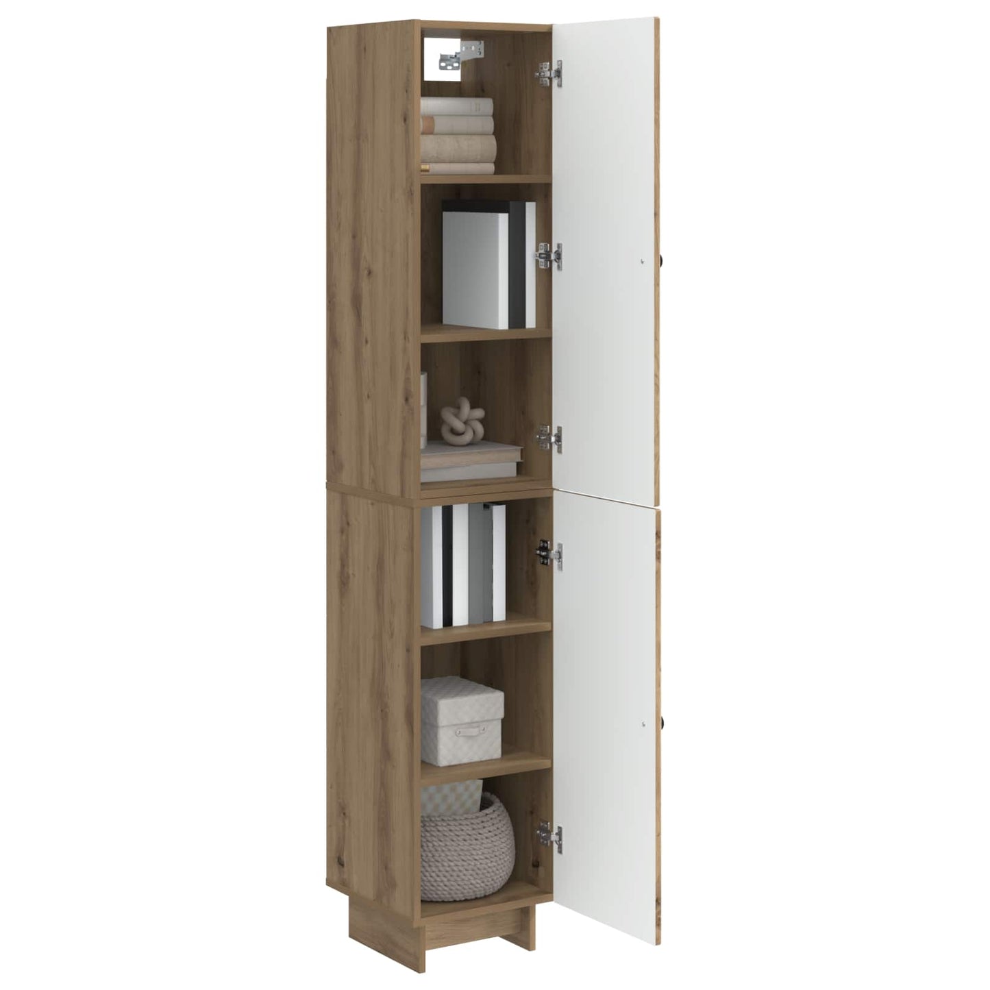 vidaXL Cabinet Set 2 pcs Artisan Oak Engineered Wood