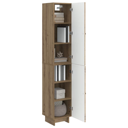 vidaXL Cabinet Set 2 pcs Artisan Oak Engineered Wood