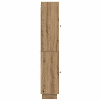 vidaXL Cabinet Set 2 pcs Artisan Oak Engineered Wood