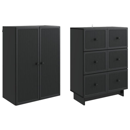 vidaXL Cabinet Set 2 pcs Engineered Wood