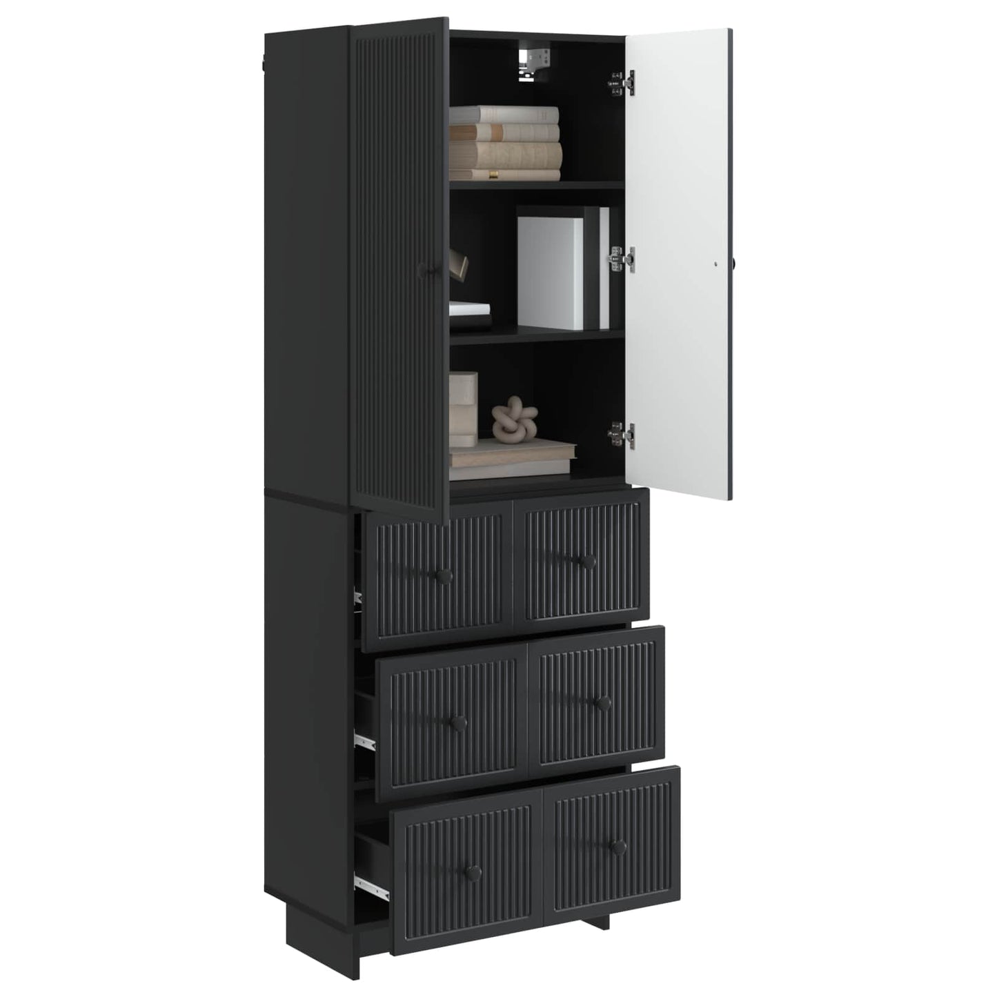 vidaXL Cabinet Set 2 pcs Engineered Wood