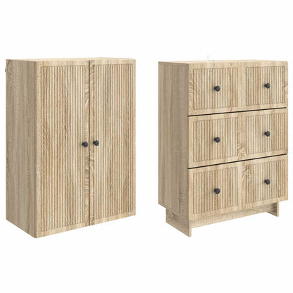 vidaXL Cabinet Set 2 pcs Engineered Wood