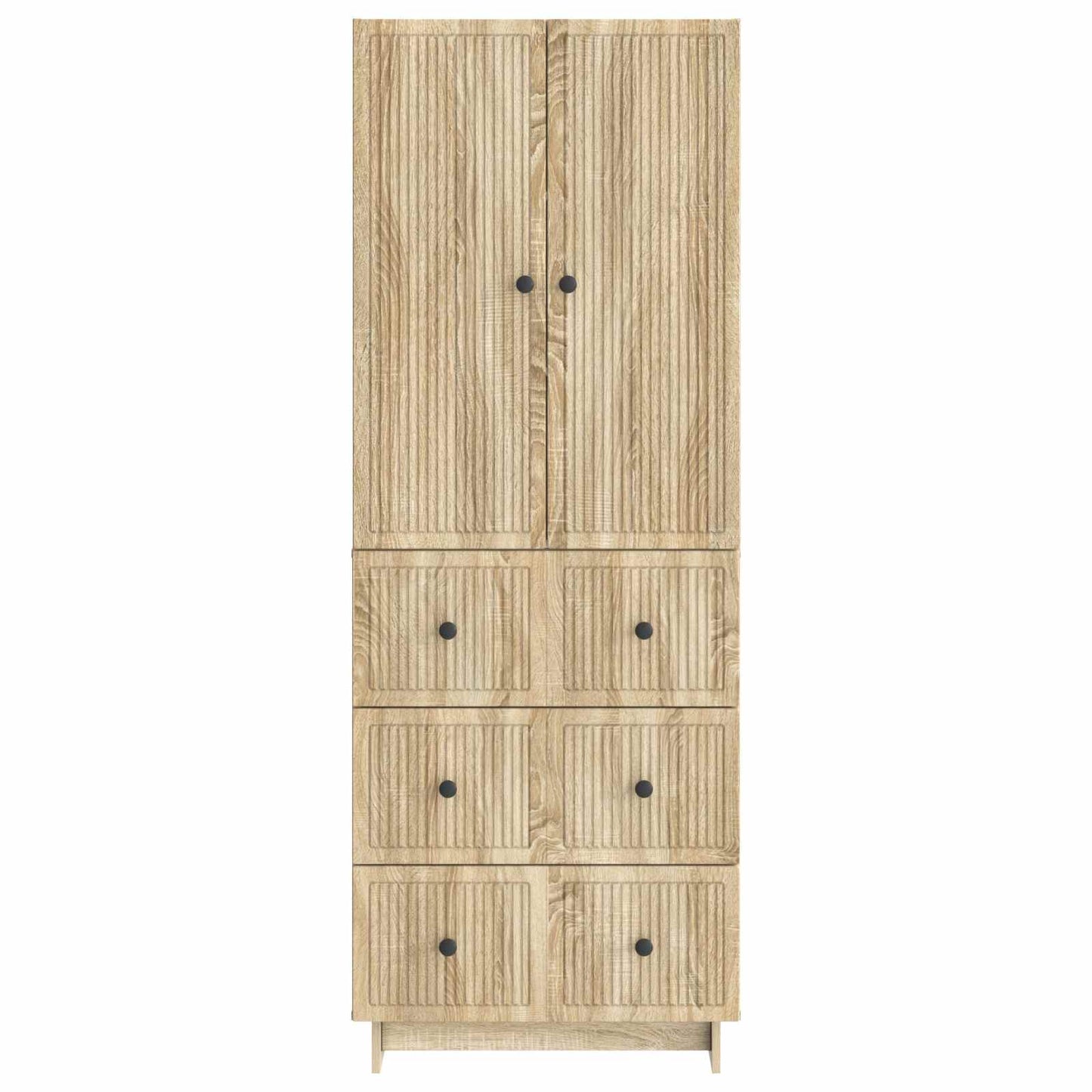 vidaXL Cabinet Set 2 pcs Engineered Wood