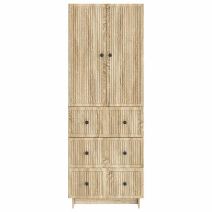 vidaXL Cabinet Set 2 pcs Engineered Wood