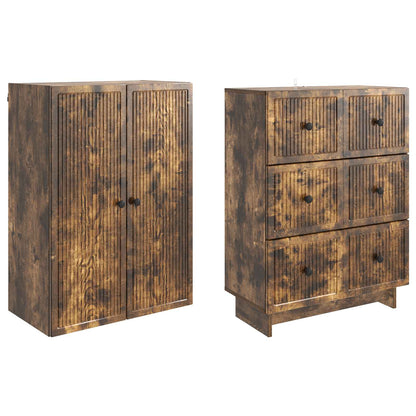vidaXL Cabinet Set 2 pcs Engineered Wood