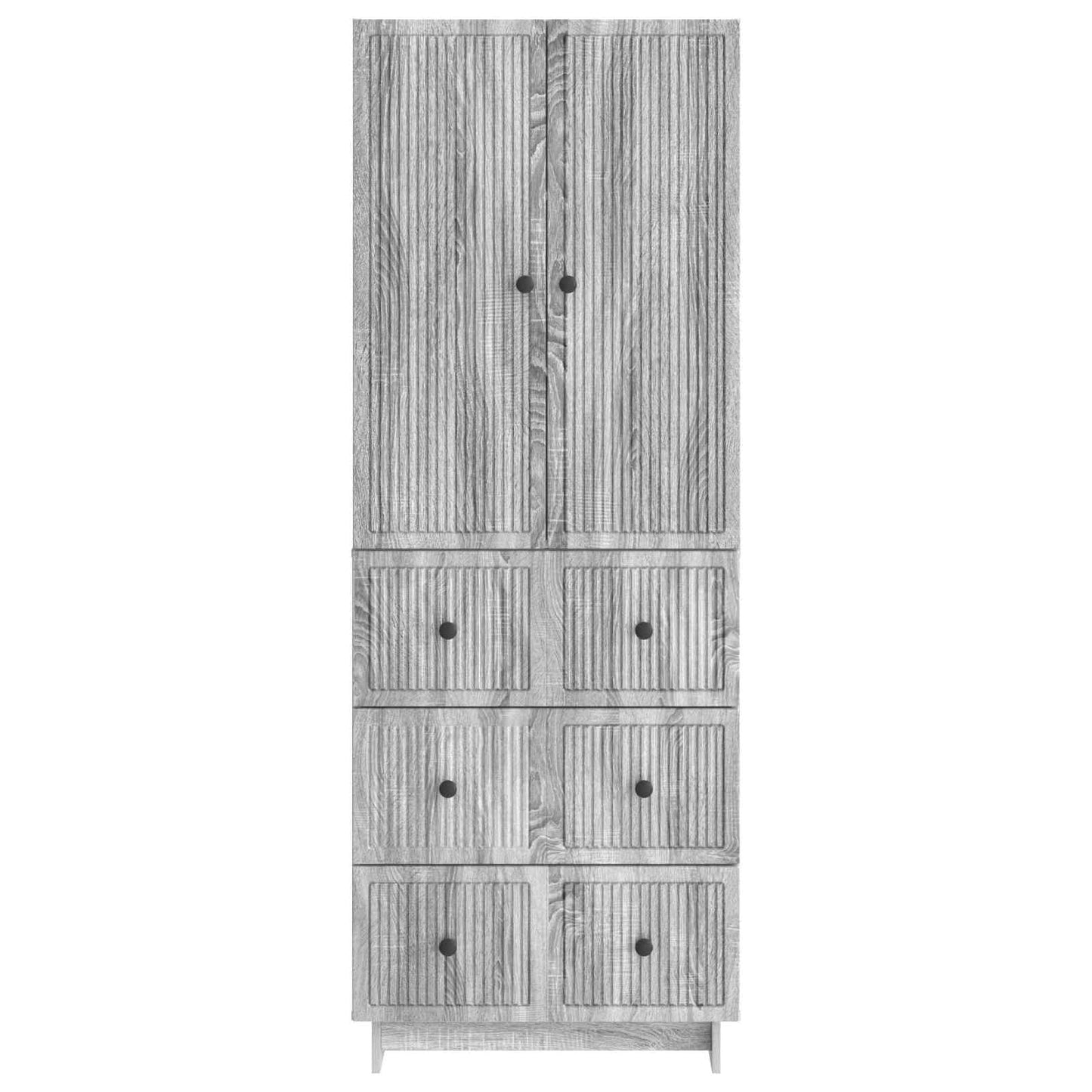 vidaXL Cabinet Set 2 pcs Engineered Wood