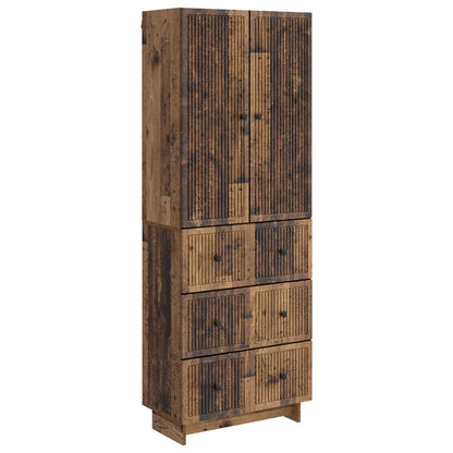 vidaXL Cabinet Set 2 pcs Engineered Wood