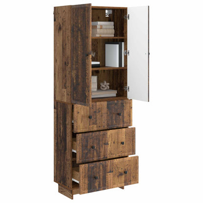 vidaXL Cabinet Set 2 pcs Engineered Wood
