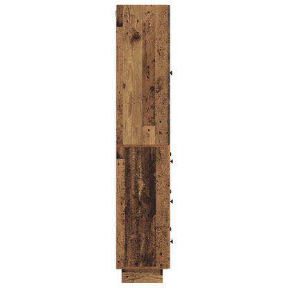 vidaXL Cabinet Set 2 pcs Engineered Wood