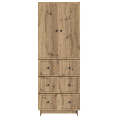 vidaXL Cabinet Set 2 pcs Engineered Wood