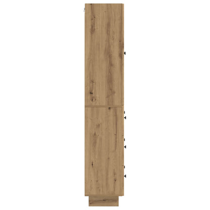 vidaXL Cabinet Set 2 pcs Engineered Wood