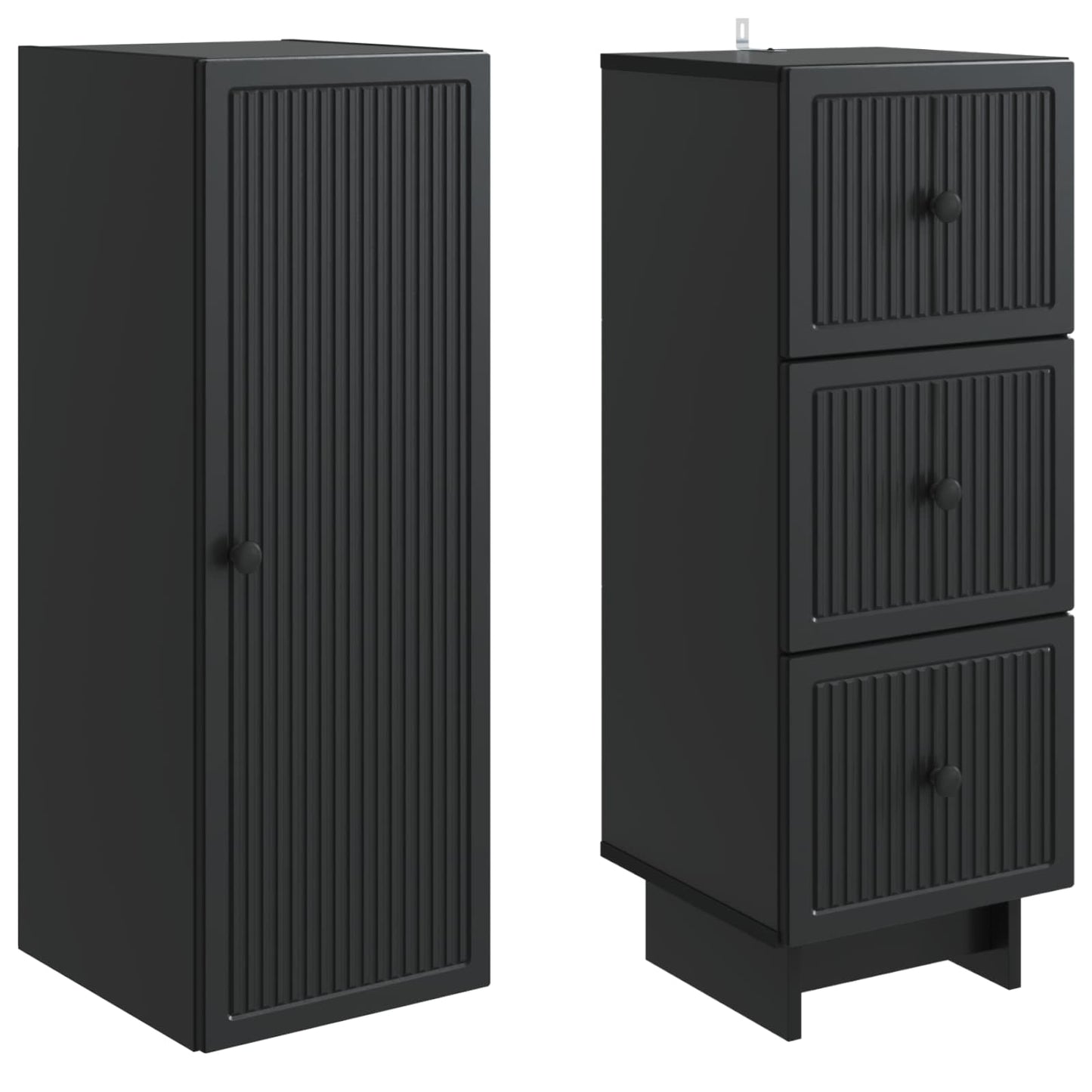 vidaXL Cabinet Set 2 pcs Engineered Wood