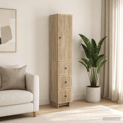 vidaXL Cabinet Set 2 pcs Engineered Wood