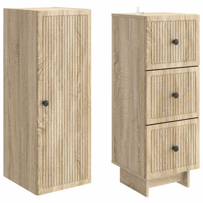 vidaXL Cabinet Set 2 pcs Engineered Wood