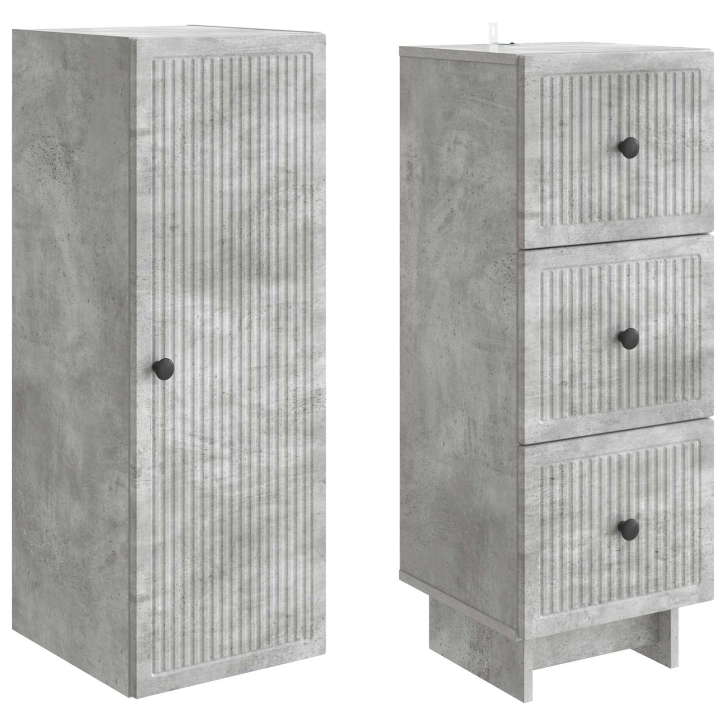 vidaXL Cabinet Set 2 pcs Engineered Wood