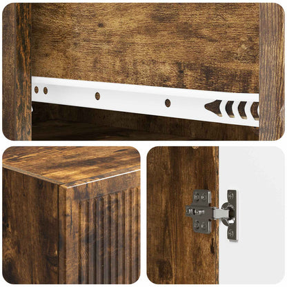 vidaXL Cabinet Set 2 pcs Engineered Wood