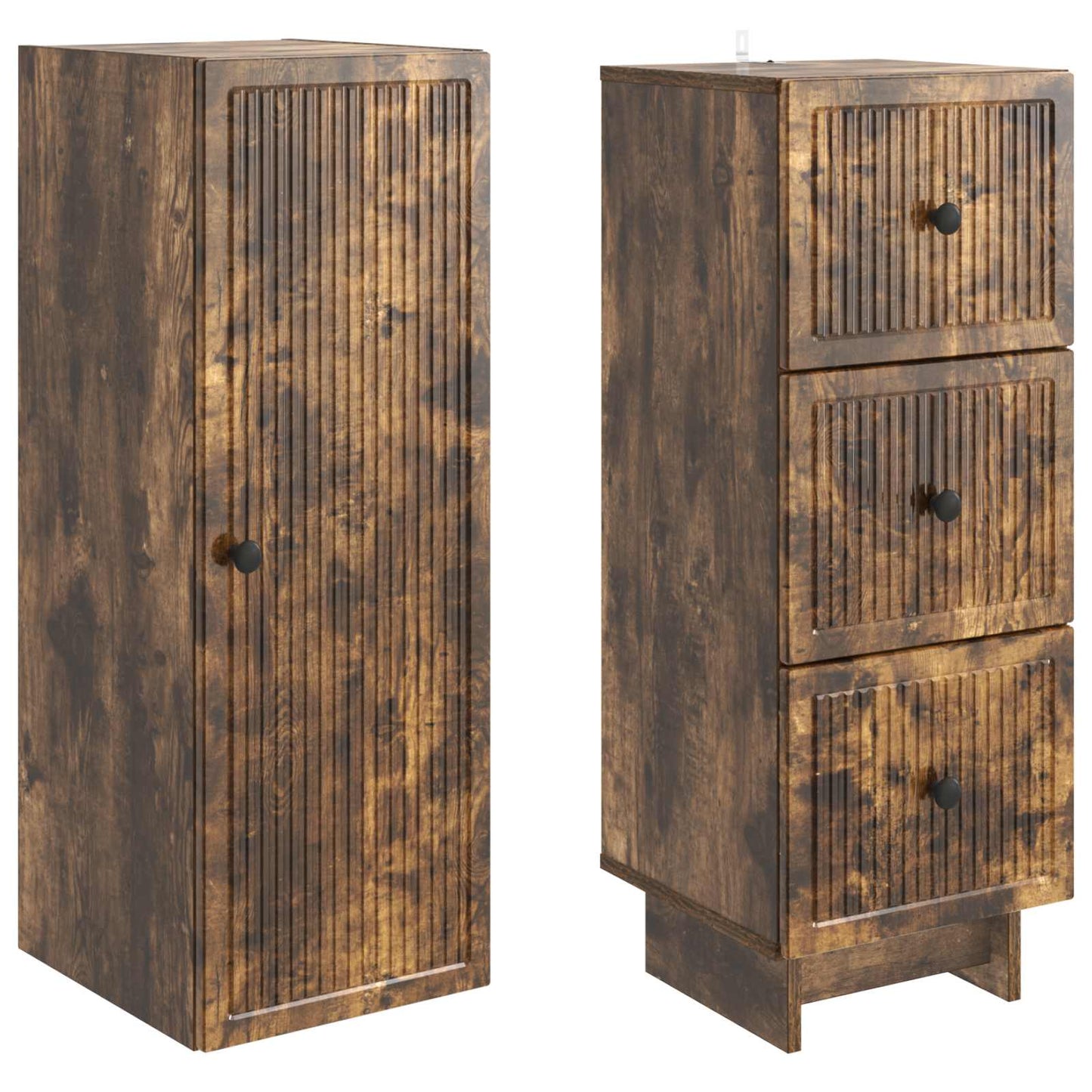 vidaXL Cabinet Set 2 pcs Engineered Wood