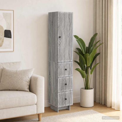 vidaXL Cabinet Set 2 pcs Engineered Wood