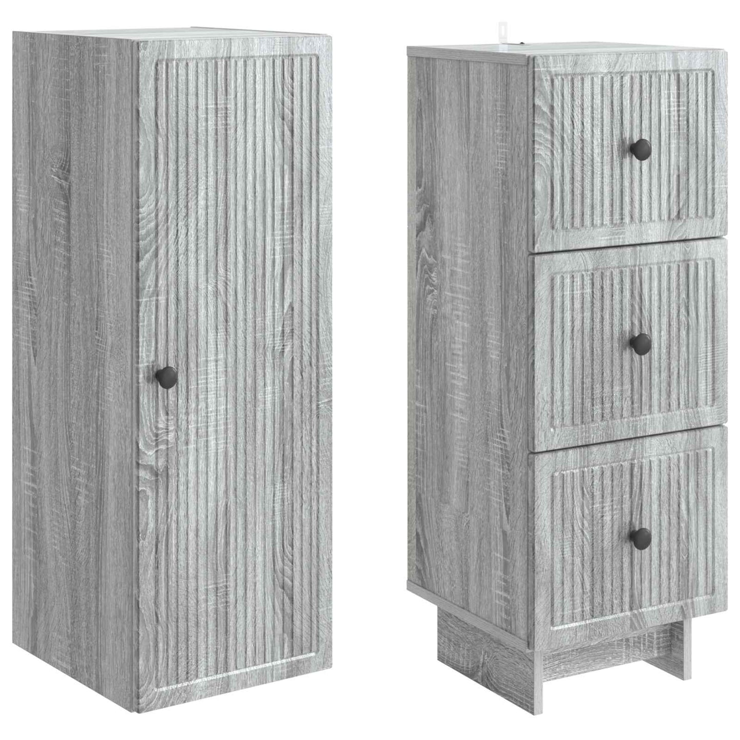 vidaXL Cabinet Set 2 pcs Engineered Wood