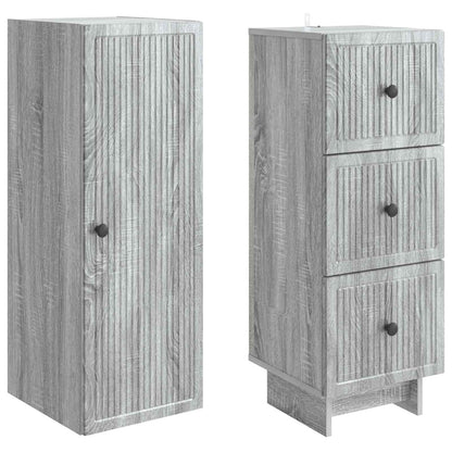 vidaXL Cabinet Set 2 pcs Engineered Wood