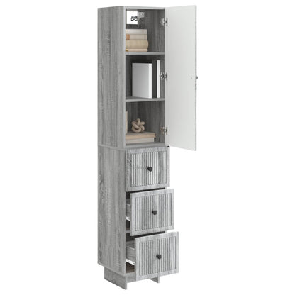 vidaXL Cabinet Set 2 pcs Engineered Wood