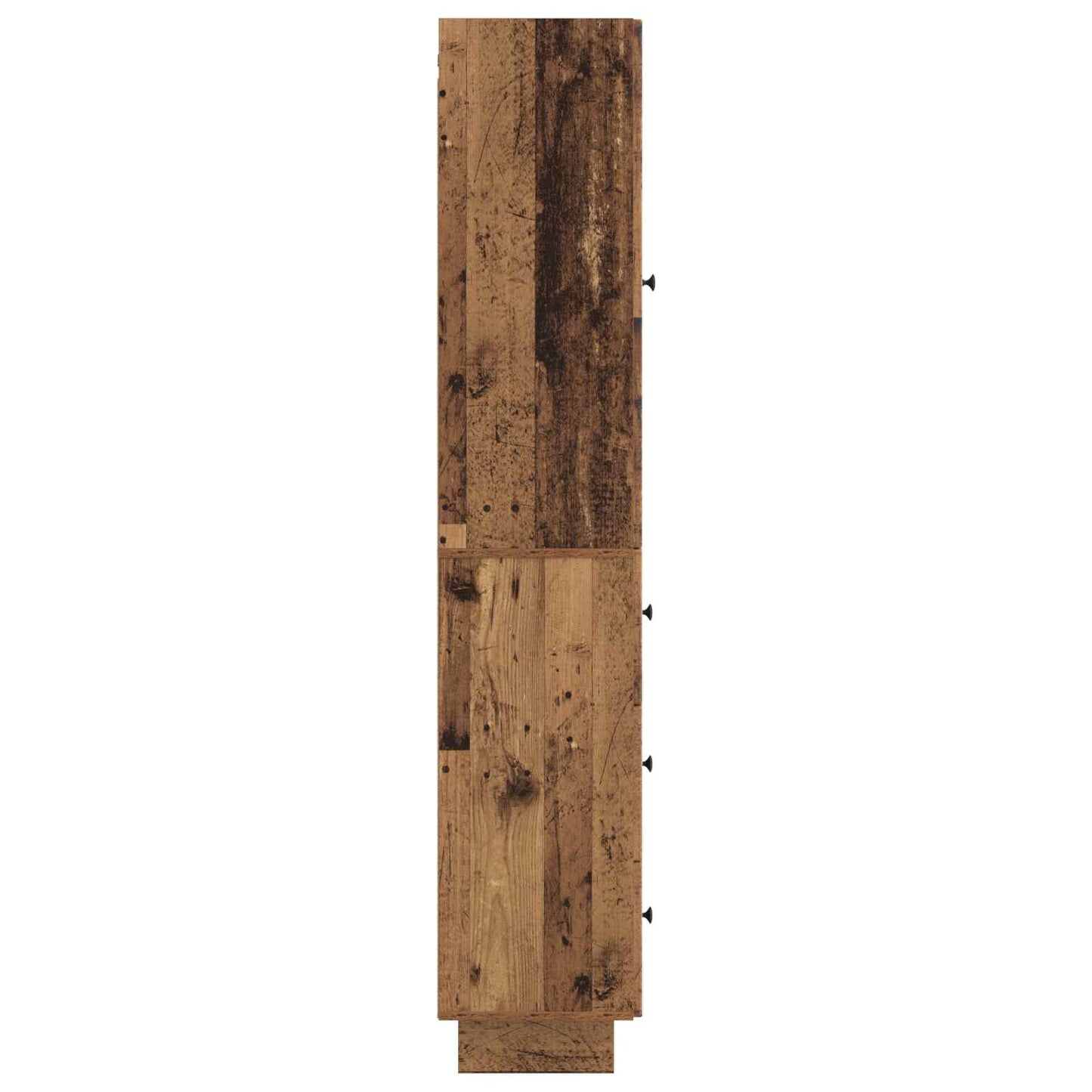 vidaXL Cabinet Set 2 pcs Old Wood Engineered Wood