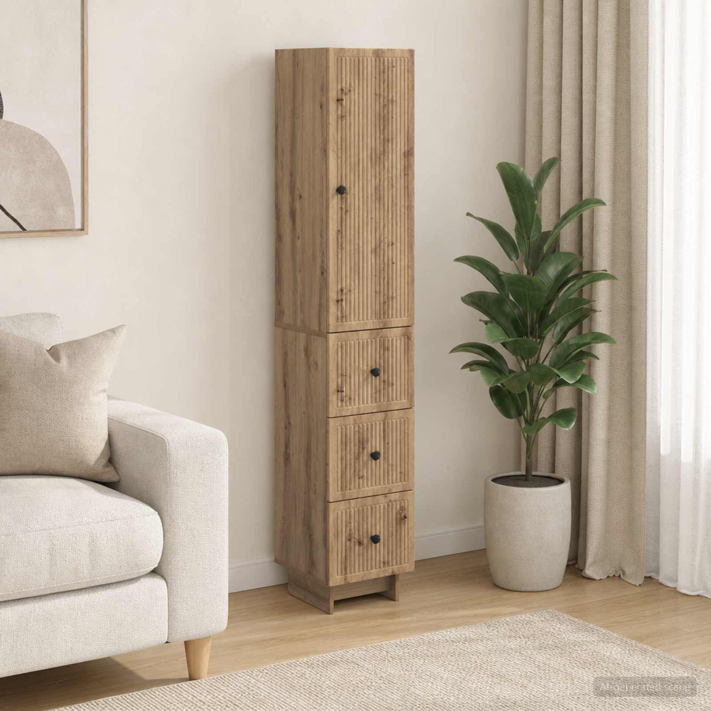 vidaXL Cabinet Set 2 pcs Engineered Wood