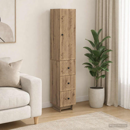 vidaXL Cabinet Set 2 pcs Engineered Wood