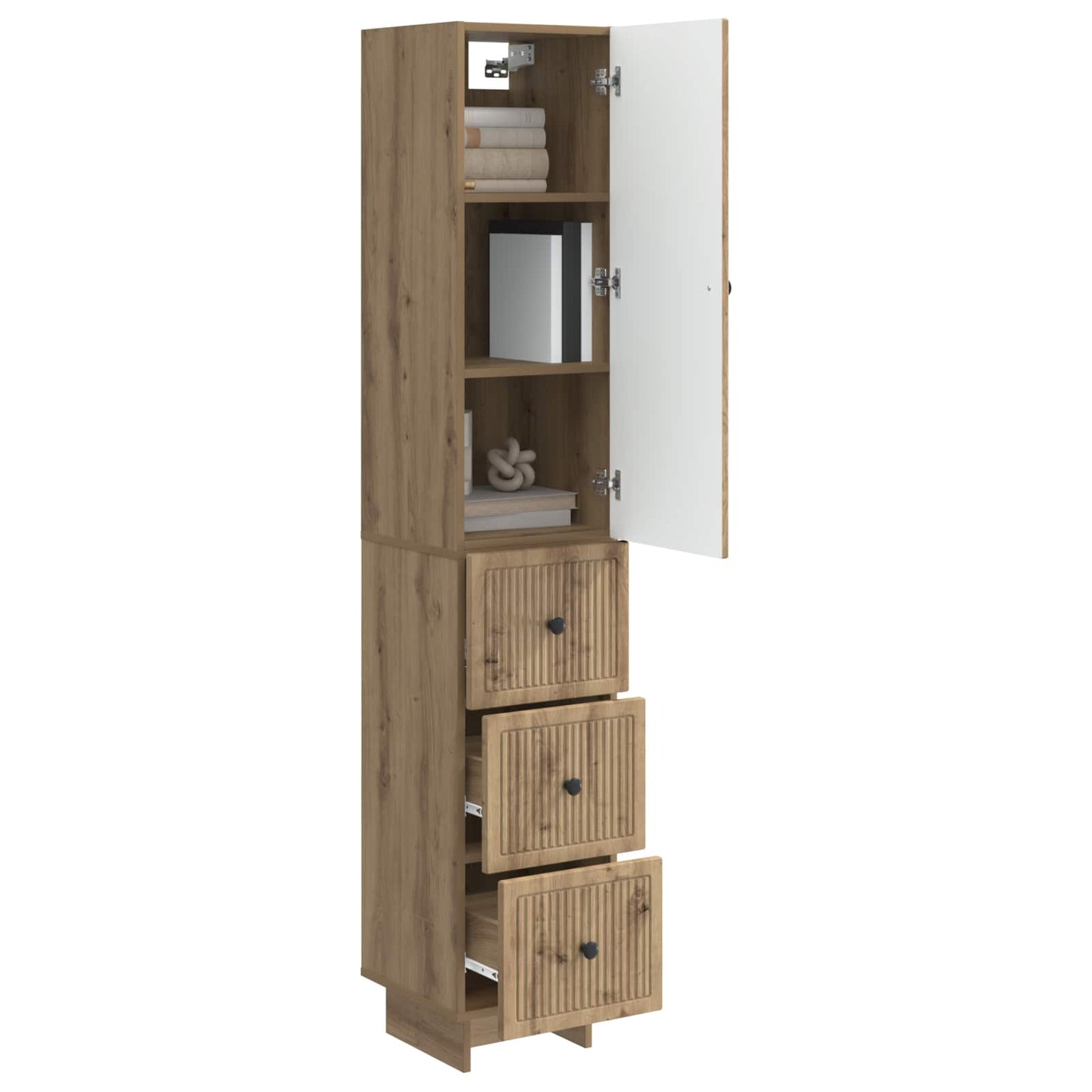 vidaXL Cabinet Set 2 pcs Engineered Wood