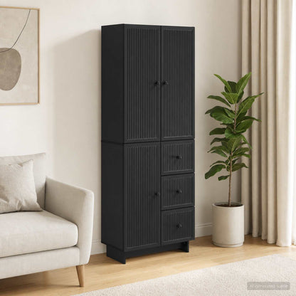 vidaXL Cabinet Set 2 pcs Engineered Wood