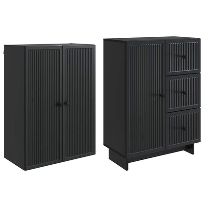 vidaXL Cabinet Set 2 pcs Engineered Wood