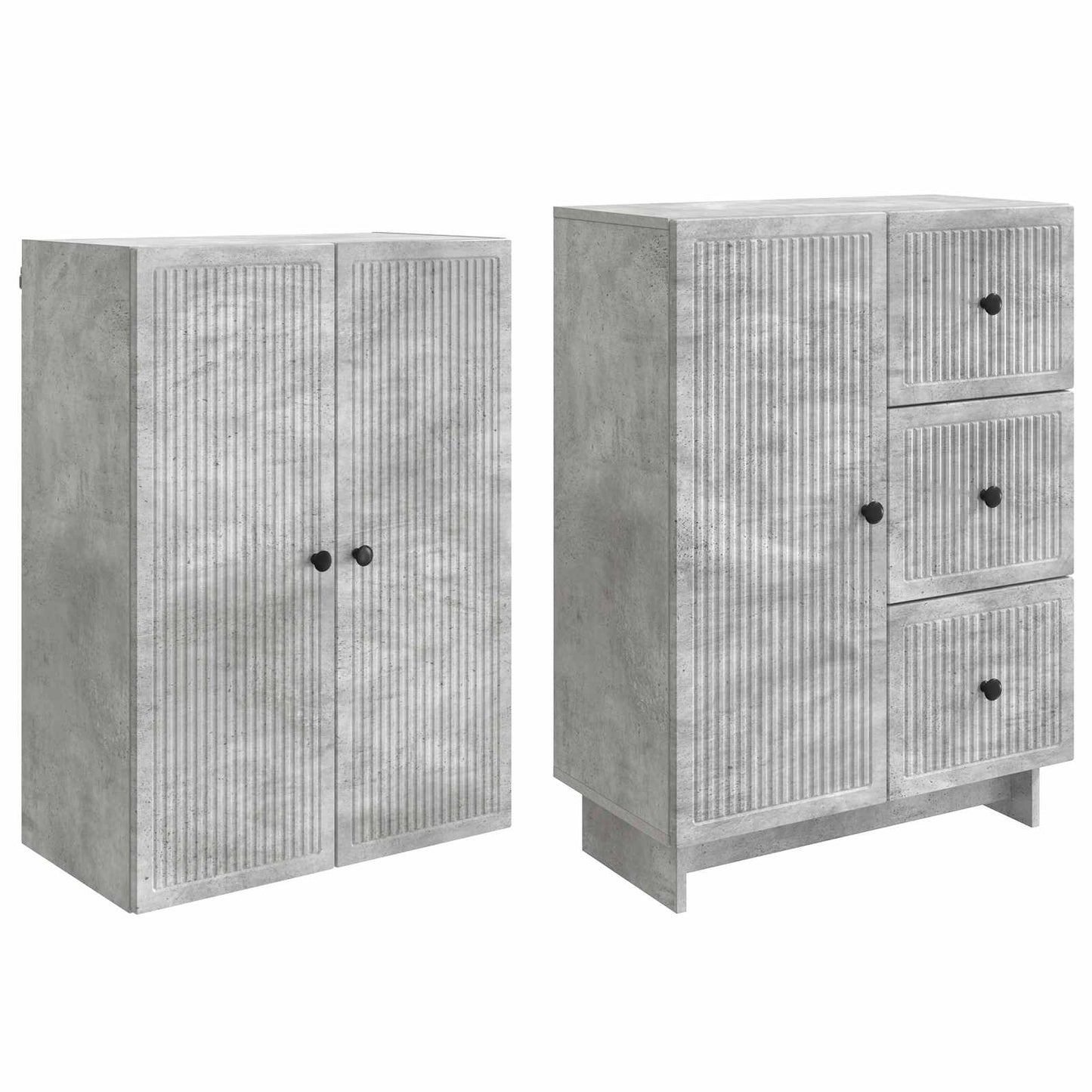 vidaXL Cabinet Set 2 pcs Engineered Wood