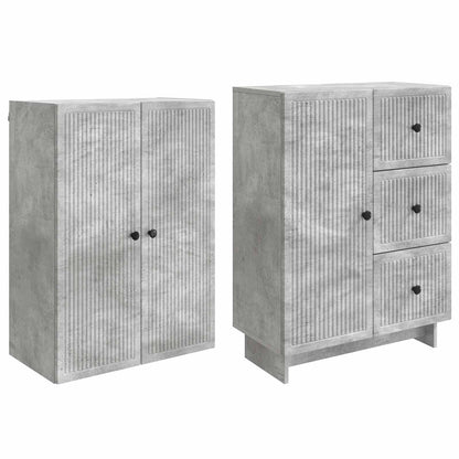 vidaXL Cabinet Set 2 pcs Engineered Wood