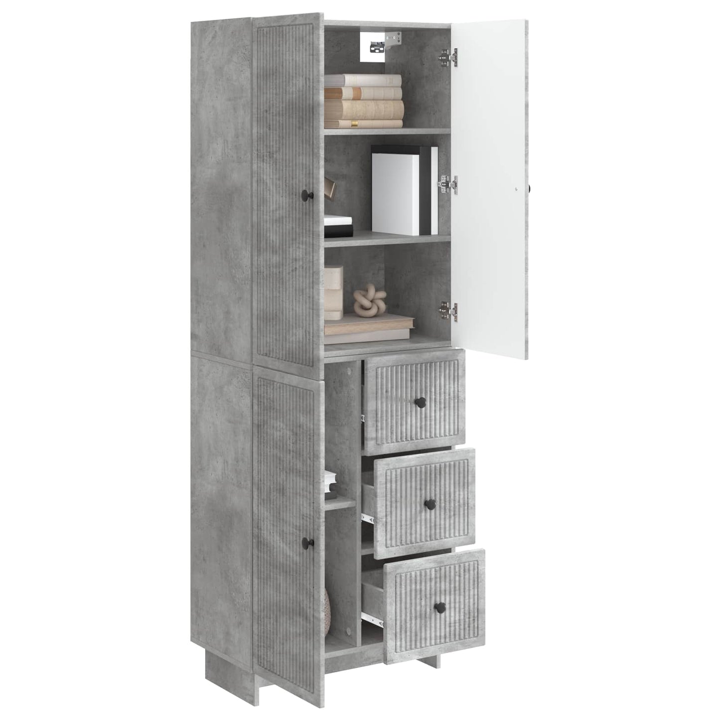vidaXL Cabinet Set 2 pcs Engineered Wood