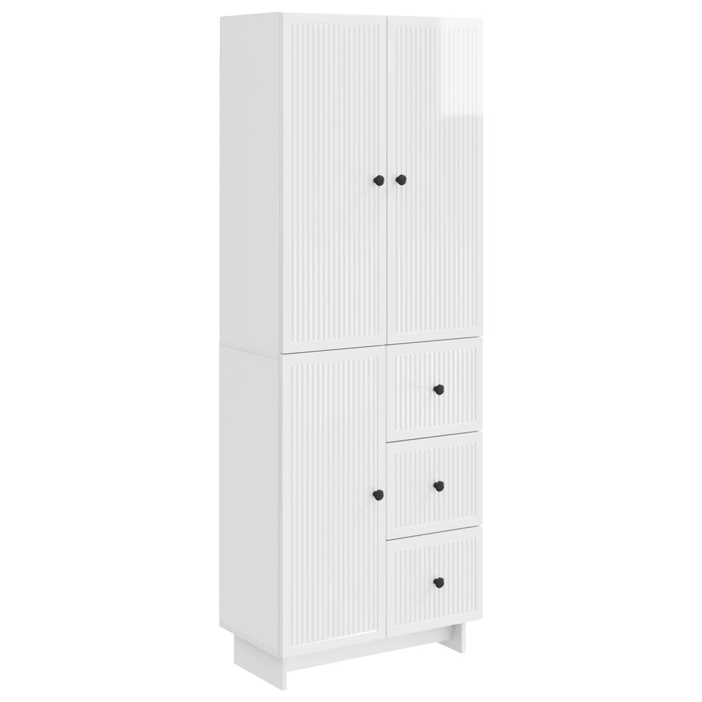 vidaXL Cabinet Set 2 pcs 66 x 34.5 x 90 cm Engineered Wood